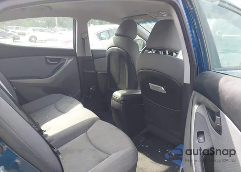 2013 Hyundai Elantra Gls from USA, damaged, VIN KMHDH4AE4DU952909